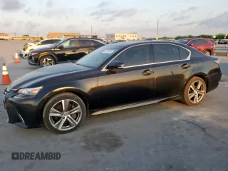 2016 Lexus GS 350 with VIN JTHCZ1BL0GA002236, listed as a Copart auction lot 52130505 with 80,824 mi miles and Salvage Title. Bid and sale history available at carsss.com. Image 1.