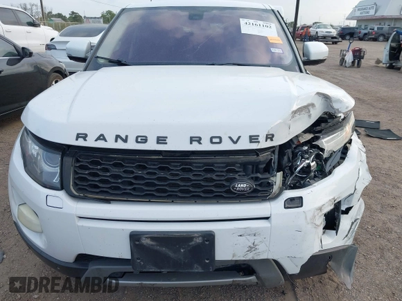 2012 Land Rover Range Rover Evoque Prestige Premium with VIN SALVV2BG3CH645754, listed as a IAAI auction lot 42161102 with 112,101 mi miles and . Bid and sale history available at DreamBid. Image 12.