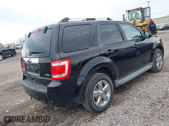 2012 Ford Escape Limited with VIN 1FMCU9EG6CKB47536, listed as a IAAI auction lot 42049336 with 106,341 mi miles. Bid and sale history available at carsss.com. Image 4.