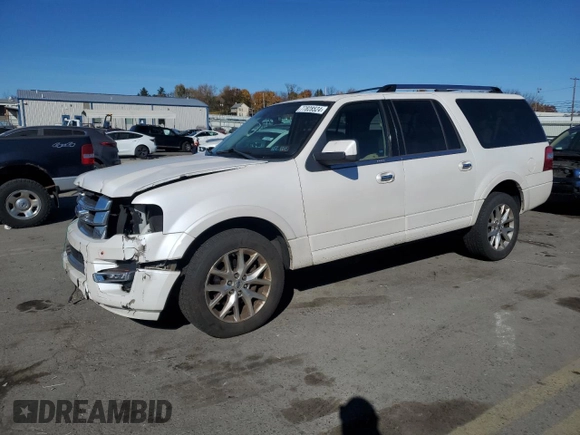 2017 Ford Expedition EL Limited with VIN 1FMJK2AT3HEA00815, listed as a Copart auction lot 77828524 with 153,067 mi miles and Salvage Title. Bid and sale history available at carsss.com. Image 1.
