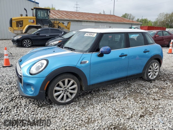 2015 MINI Hardtop 4 Door z VIN WMWXS5C53FT837438, wystawiony jako Copart lot #54298645 z przebiegiem 75 411 mil mil oraz Szkoda całkowita • Salvage title. Historia ofert i sprzedaży dostępna na DreamBid. Obrazek 1.