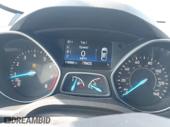 2018 Ford Escape S with VIN 1FMCU0F73JUA27916, listed as a IAAI auction lot 42057296 with 116,968 mi miles. Bid and sale history available at carsss.com. Image 7.