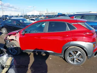 2021 Hyundai Kona Ultimate with VIN KM8K5CA57MU662724, listed as a IAAI auction lot 41919686 with 61,426 mi miles and . Bid and sale history available at carsss.com. Image 15.