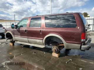 2000 Ford Excursion Limited с VIN 1FMNU43S7YEB85589, выставлен на аукционе Copart как лот 43738255 с пробегом 233 688 миль миль и Списание • Salvage title. История ставок и продаж доступна на DreamBid. Изображение 2.