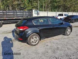 2017 Kia Forte5 LX with VIN KNAFK5A85H5708925, listed as a Copart auction lot 50946095 with 88,184 mi miles and Clean Title. Bid and sale history available at carsss.com. Image 3.