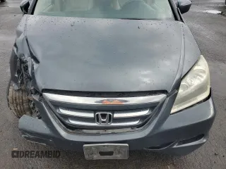 2005 Honda Odyssey EX-L with VIN 5FNRL38695B018174, listed as a Copart auction lot 45573885 with 207,393 mi miles and Salvage Title. Bid and sale history available at carsss.com. Image 12.