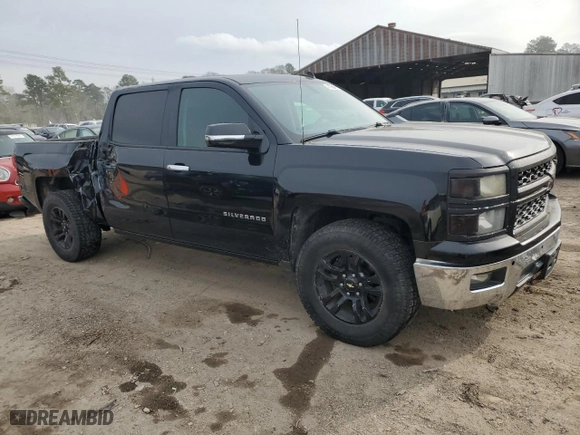2014 Chevrolet Silverado 1500 LT with VIN 3GCPCREC6EG219321, listed as a Copart auction lot 46837315 with 186,403 mi miles and Salvage Title. Bid and sale history available at carsss.com. Image 4.