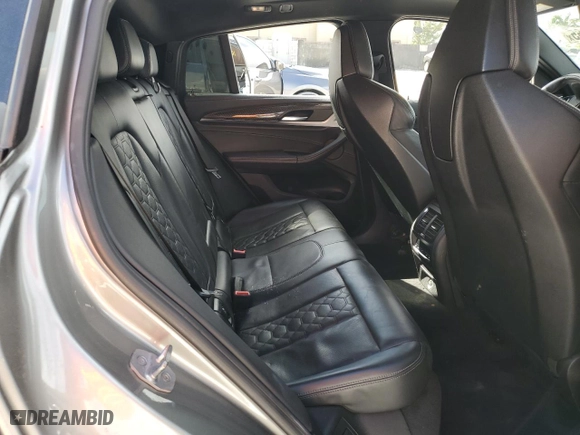 2020 BMW X4 M Competition with VIN 5YMUJ0C02L9B36828, listed as a Copart auction lot 45227665 with 57903 miles and Non Repairable. Bid and sale history available at carsss.com. Image 10.