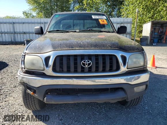 2004 Toyota Tacoma z VIN 5TEWN72N74Z389013, wystawiony jako Copart lot #55796005 z przebiegiem 199 637 mil mil oraz Czysty tytuł • Clean title. Historia ofert i sprzedaży dostępna na DreamBid. Obrazek 5.