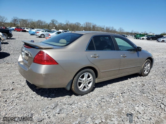 2007 Honda Accord Sdn EX-L with VIN 1HGCM56867A157551, listed as a Copart auction lot 49100155 with 246,476 mi miles and Salvage Title. Bid and sale history available at carsss.com. Image 3.
