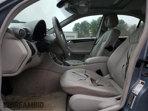 2007 Mercedes-Benz C with VIN WDBRF54J97F898836, listed as a Copart auction lot 51849735 with Not provided miles and Clean title. Bid and sale history available at DreamBid. Image 7.