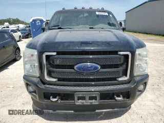2015 Ford F-350 Lariat with VIN 1FT8W3DT1FEC78179, listed as a Copart auction lot 56387975 with 221,280 mi miles and Salvage title. Bid and sale history available at DreamBid. Image 5.