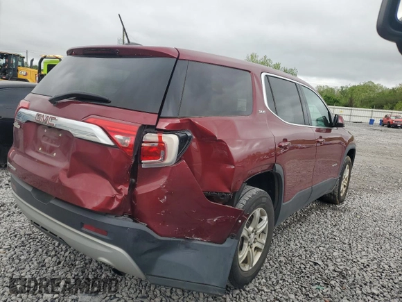 2018 GMC Acadia SLE with VIN 1GKKNKLA2JZ137727, listed as a Copart auction lot 52146765 with 58,857 mi miles and Salvage Title. Bid and sale history available at carsss.com. Image 3.