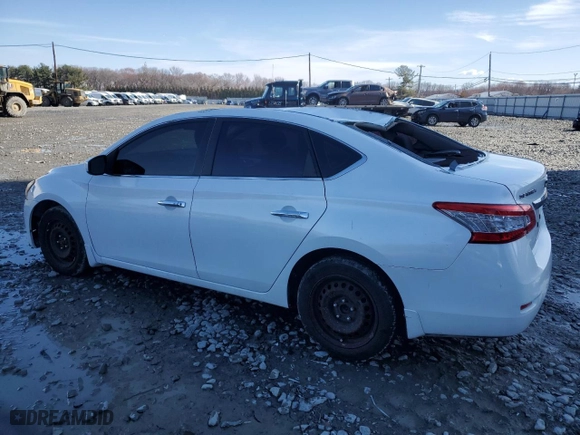 2015 Nissan Sentra SV with VIN 3N1AB7AP4FY275942, listed as a Copart auction lot 50495035 with 127,877 mi miles and Salvage Title. Bid and sale history available at carsss.com. Image 2.