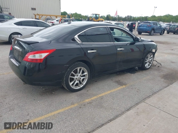 2011 Nissan Maxima SV with VIN 1N4AA5AP1BC855467, listed as a IAAI auction lot 42335311 with 169,261 mi miles and . Bid and sale history available at DreamBid. Image 4.