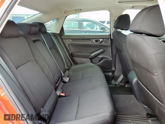 2023 Honda Civic EX with VIN 2HGFE1F75PH314708, listed as a Copart auction lot 63775145 with 10,477 mi miles and Salvage title. Bid and sale history available at DreamBid. Image 10.
