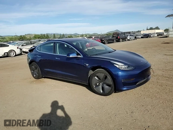 2018 Tesla Model 3 Long Range Battery with VIN 5YJ3E1EA6JF040351, listed as a Copart auction lot 52710835 with 89,360 mi miles and Salvage Title. Bid and sale history available at DreamBid. Image 11.