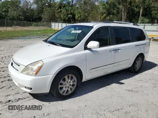 2010 Kia Sedona EX with VIN KNDMH4C33A6357016, listed as a Copart auction lot 78905224 with 76,783 mi miles and Clean Title. Bid and sale history available at carsss.com. Image 1.