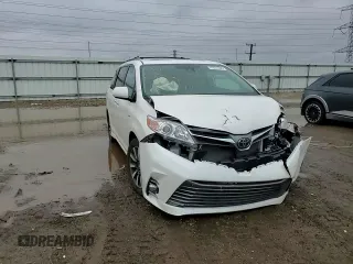 2019 Toyota Sienna XLE with VIN 5TDDZ3DC0KS224611, listed as a Copart auction lot 47667495 with 61,829 mi miles and Salvage Title. Bid and sale history available at carsss.com. Image 12.