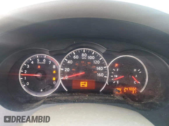 2012 Nissan Altima 2.5 with VIN 1N4AL2AP2CN573739, listed as a Copart auction lot 53970935 with 247,002 mi miles and Salvage Title. Bid and sale history available at DreamBid. Image 9.