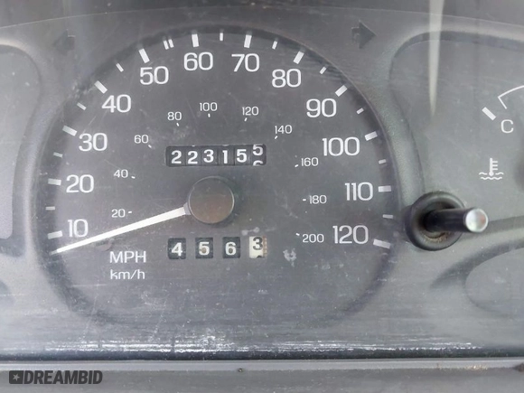 1998 Ford Escort SE with VIN 1FAFP13P4WW288248, listed as a IAAI auction lot 41456179 with 223155 miles. Bid and sale history available at carsss.com. Image 7.