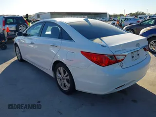 2013 Hyundai Sonata Limited with VIN 5NPEC4AC3DH605524, listed as a IAAI auction lot 41820696 with 177,806 mi miles and . Bid and sale history available at carsss.com. Image 3.