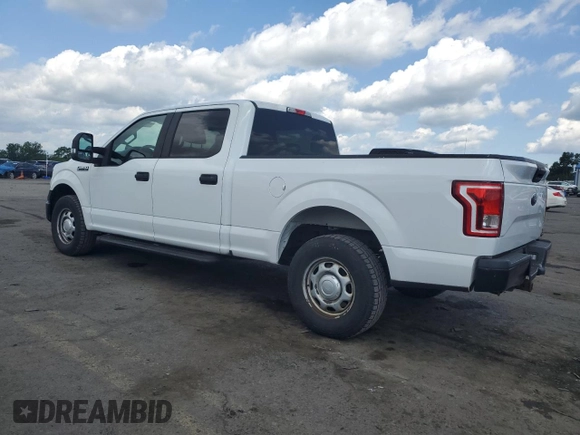 2017 Ford F-150 XL with VIN 1FTFW1EF1HFA12999, listed as a Copart auction lot 61577295 with 89,613 mi miles and Clean title. Bid and sale history available at DreamBid. Image 2.