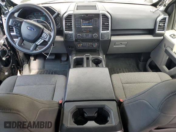 2015 Ford F-150 XLT with VIN 1FTEW1EF2FFC55441, listed as a Copart auction lot 61578305 with 109,975 mi miles and Salvage title. Bid and sale history available at DreamBid. Image 8.