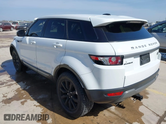 2015 Land Rover Range Rover Evoque Pure with VIN SALVN2BG2FH073984, listed as a IAAI auction lot 41820047 with 75,318 mi miles. Bid and sale history available at carsss.com. Image 3.