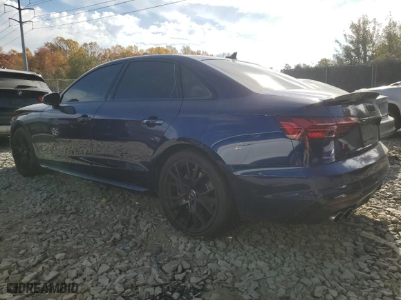 2020 Audi S4 Sedan Premium Plus with VIN WAUB4AF41LA060829, listed as a Copart auction lot 79084694 with 61034 miles and Salvage Title. Bid and sale history available at carsss.com. Image 2.