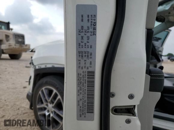 2020 Jeep Compass Latitude with VIN 3C4NJCBB4LT142992, listed as a Copart auction lot 51227255 with 72,935 mi miles and Salvage title. Bid and sale history available at DreamBid. Image 15.