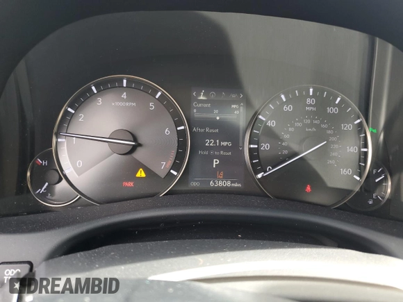 2018 Lexus GS 350 with VIN JTHCZ1BL1JA007789, listed as a Copart auction lot 52161195 with 63,808 mi miles and Salvage title. Bid and sale history available at DreamBid. Image 9.