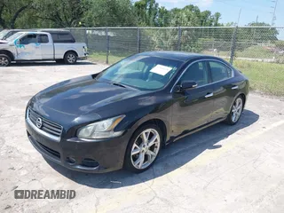 2012 Nissan Maxima 3.5 SV with VIN 1N4AA5AP5CC847891, listed as a IAAI auction lot 42144620 with 152,280 mi miles. Bid and sale history available at carsss.com. Image 2.