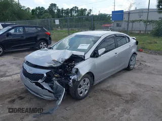 2015 Kia Forte LX with VIN KNAFK4A6XF5339338, listed as a IAAI auction lot 41887512 with 113,993 mi miles and . Bid and sale history available at carsss.com. Image 2.