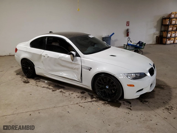2012 BMW M3 with VIN WBSKG9C56CE799055, listed as a Copart auction lot 72605484 with 79,026 mi miles and Salvage Title. Bid and sale history available at carsss.com. Image 4.