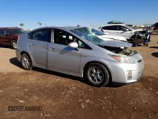2010 Toyota Prius II with VIN JTDKN3DU4A0240369, listed as a Copart auction lot 46295773 with 0 mi miles and Salvage Title. Bid and sale history available at carsss.com. Image 4.