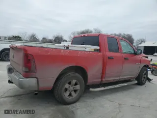 2010 Dodge Ram 1500 SLT with VIN 1D7RB1GP1AS228708, listed as a Copart auction lot 46297195 with 264,455 mi miles and Salvage Title. Bid and sale history available at carsss.com. Image 3.