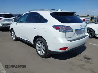 2010 Lexus RX 350 with VIN 2T2ZK1BA7AC036168, listed as a IAAI auction lot 42067547 with 93,930 mi miles. Bid and sale history available at carsss.com. Image 3.