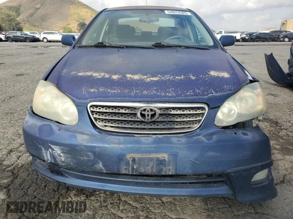 2006 Toyota Corolla CE with VIN 1NXBR30E76Z697563, listed as a Copart auction lot 54623585 with 205,536 mi miles and Clean Title. Bid and sale history available at DreamBid. Image 5.