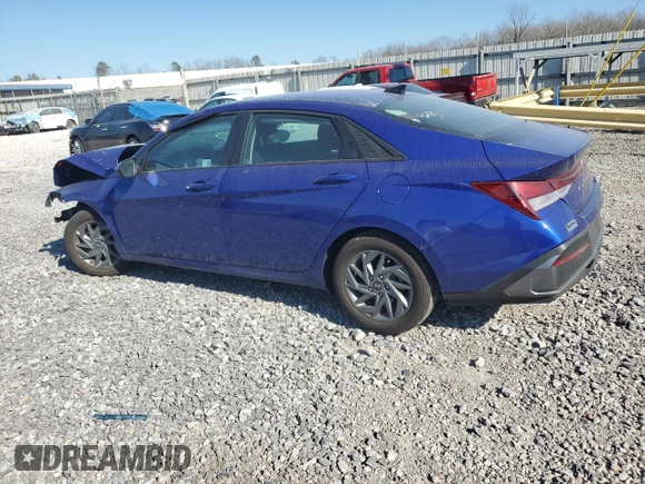 2024 Hyundai Elantra SEL with VIN KMHLM4DG8RU754281, listed as a Copart auction lot 46907355 with 10,743 mi miles and Salvage Title. Bid and sale history available at carsss.com. Image 2.