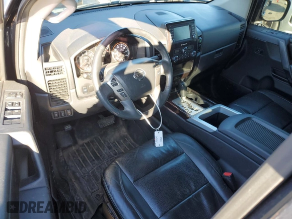 2014 Nissan Titan Pro-4X with VIN 1N6BA0EC6EN503726, listed as a Copart auction lot 86565894 with 266,399 mi miles and Salvage title. Bid and sale history available at DreamBid. Image 8.