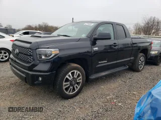 2021 Toyota Tundra SR with VIN 5TFUY5F13MX017170, listed as a Copart auction lot 52746895 with 73,331 mi miles and Salvage title. Bid and sale history available at DreamBid. Image 1.