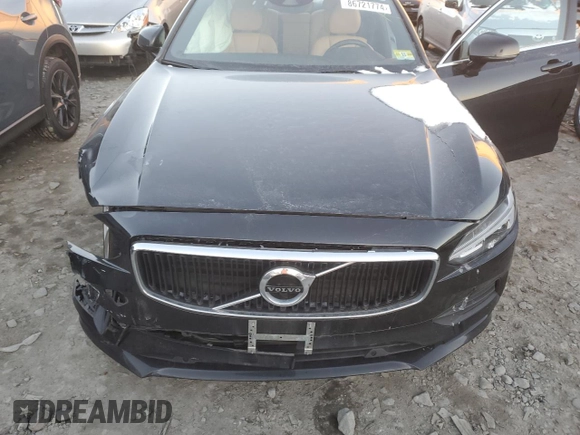 2017 Volvo S90 Momentum with VIN YV1102AK0H1006431, listed as a Copart auction lot 86721774 with 109,364 mi miles and Salvage Title. Bid and sale history available at carsss.com. Image 11.