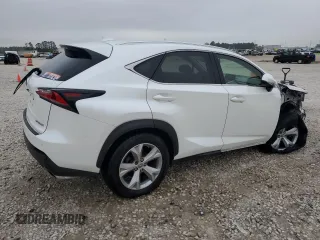 2017 Lexus NX with VIN JTJYARBZ5H2061177, listed as a Copart auction lot 50505985 with 147,021 mi miles and Salvage Title. Bid and sale history available at carsss.com. Image 3.