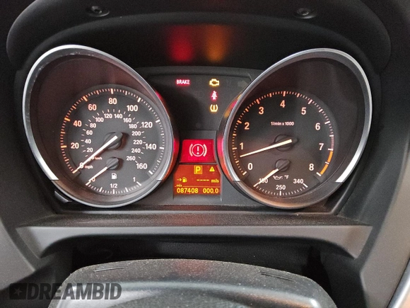 2012 BMW Z4 sDrive35i with VIN WBALM7C52CE385017, listed as a Copart auction lot 43223005 with 87,408 mi miles and Clean Title. Bid and sale history available at carsss.com. Image 9.