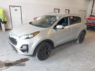 2020 Kia Sportage S with VIN KNDP6CAC3L7813464, listed as a IAAI auction lot 42128252 with 76,271 mi miles. Bid and sale history available at carsss.com. Image 17.