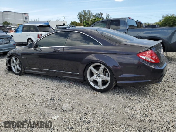 2010 Mercedes-Benz CL with VIN WDDEJ7HB0AA024754, listed as a Copart auction lot 47628265 with 92,176 mi miles and Clean Title. Bid and sale history available at DreamBid. Image 2.