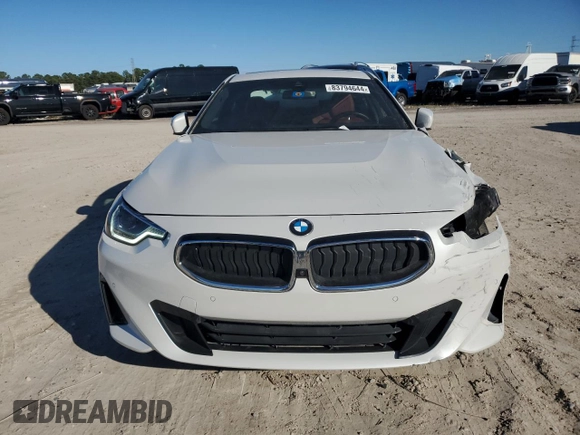 2023 BMW 2 Series 230i xDrive with VIN 3MW33CM06P8D23448, listed as a Copart auction lot 83794644 with 17,213 mi miles and Salvage Title. Bid and sale history available at carsss.com. Image 5.