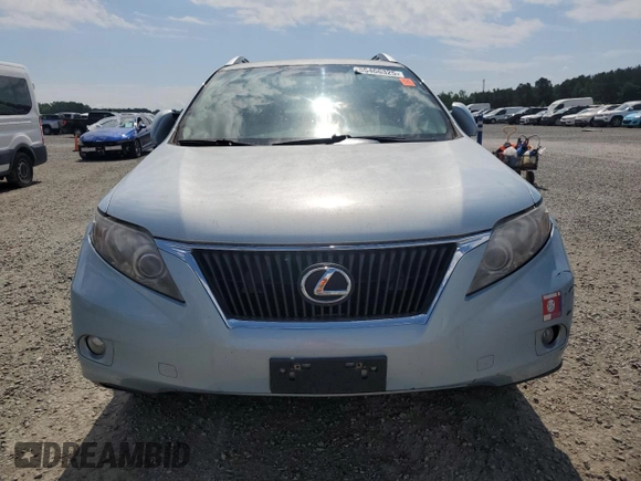 2010 Lexus RX with VIN 2T2BK1BA4AC018065, listed as a Copart auction lot 55466325 with Not Provided miles and Clean Title. Bid and sale history available at carsss.com. Image 5.