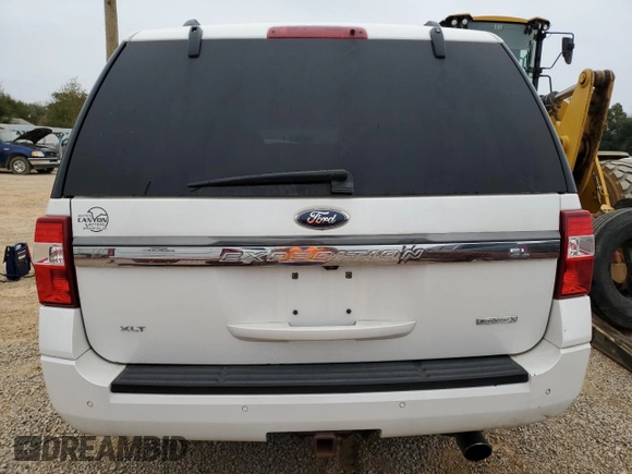 2015 Ford Expedition Max XLT with VIN 1FMJK1JT4FEF30430, listed as a Copart auction lot 52819195 with 142,059 mi miles and Salvage title. Bid and sale history available at DreamBid. Image 6.